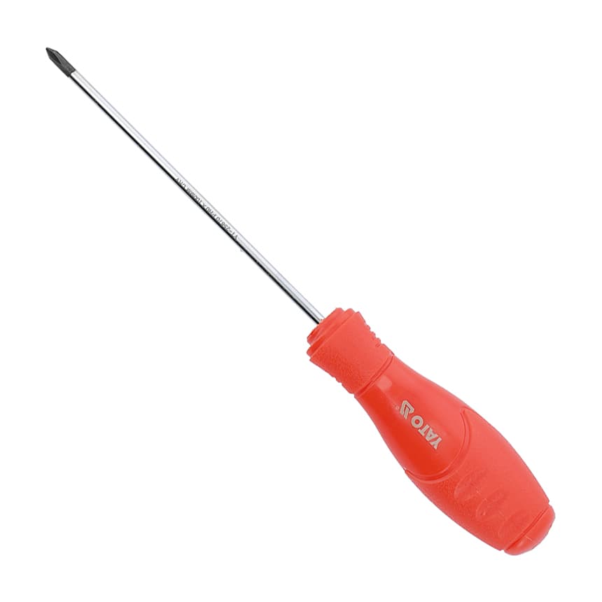 Yato PH0 x 100 mm Blade Length Phillip Screw Driver, YT-25670