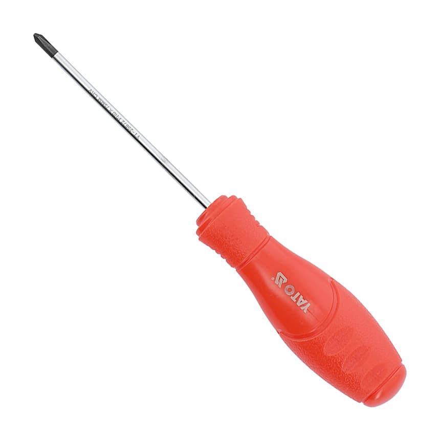 Yato PH0 x 75 mm Blade Length Phillip Screw Driver, YT-25672