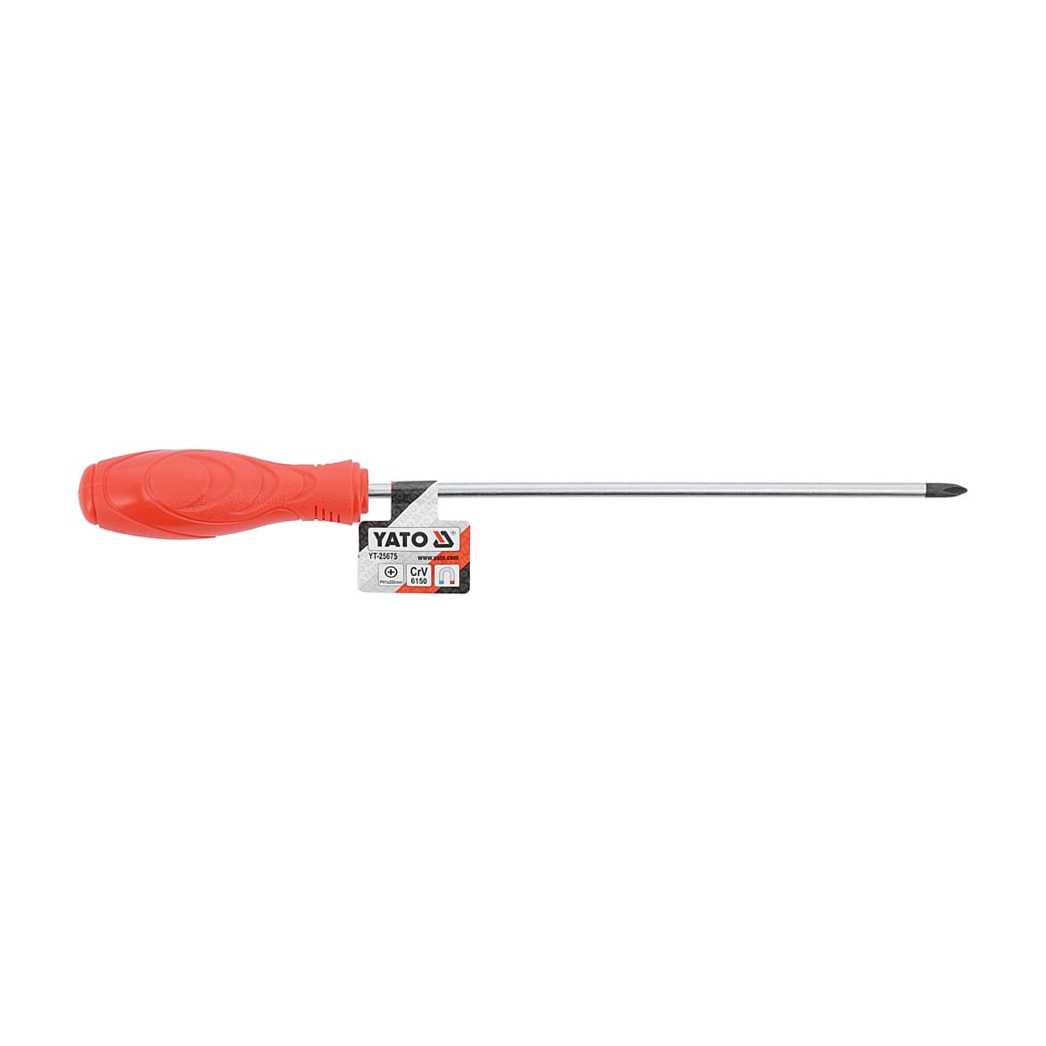Yato PH1 x 200 mm Blade Length Phillip Screw Driver, YT-25675