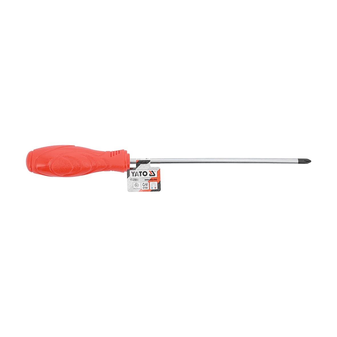 Yato PH2 x 200 mm Blade Length Phillip Screw Driver, YT-25680