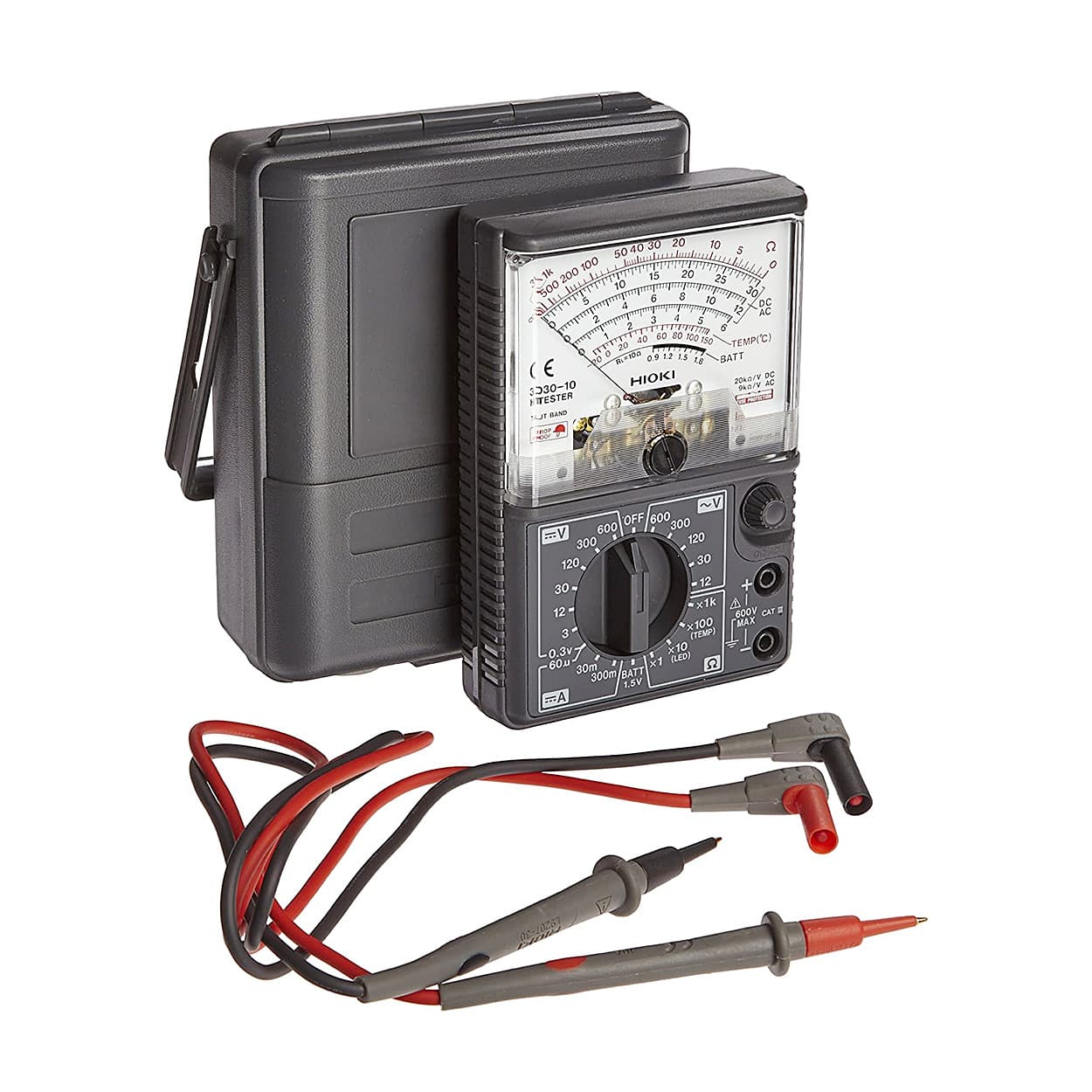 Hioki 20 KOhm / V Basic Analog Tester Multimeter, 3030-10 — view 2