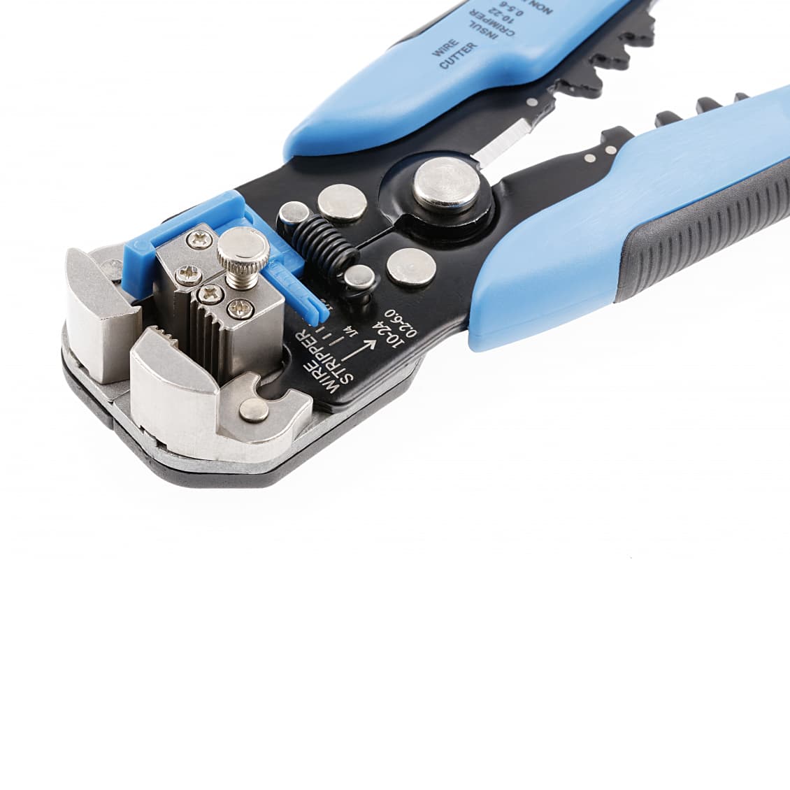 Hogert 8 inch / 205 mm Automatic Insulation Stripper Plier, HT1P184 — view 2