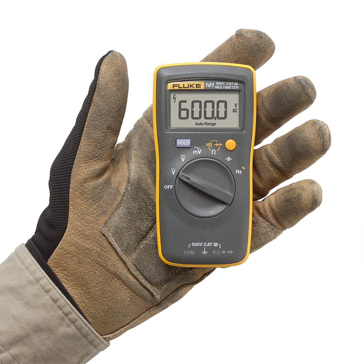 Fluke 101 600V Digital Multimeter with Stand — view 5
