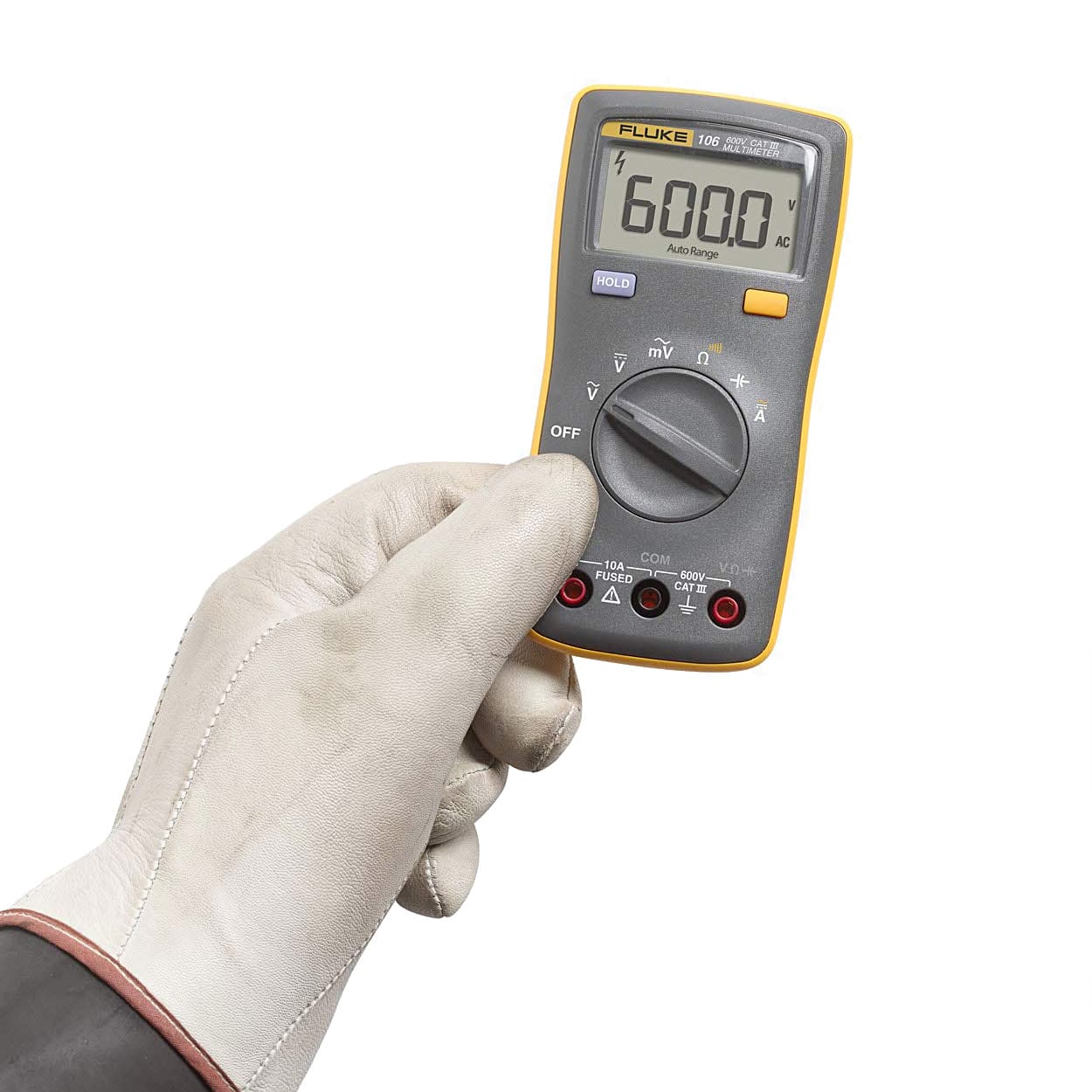 Fluke 106 6000 Counts / 600V Palm-Sized Digital Multimeter — view 2