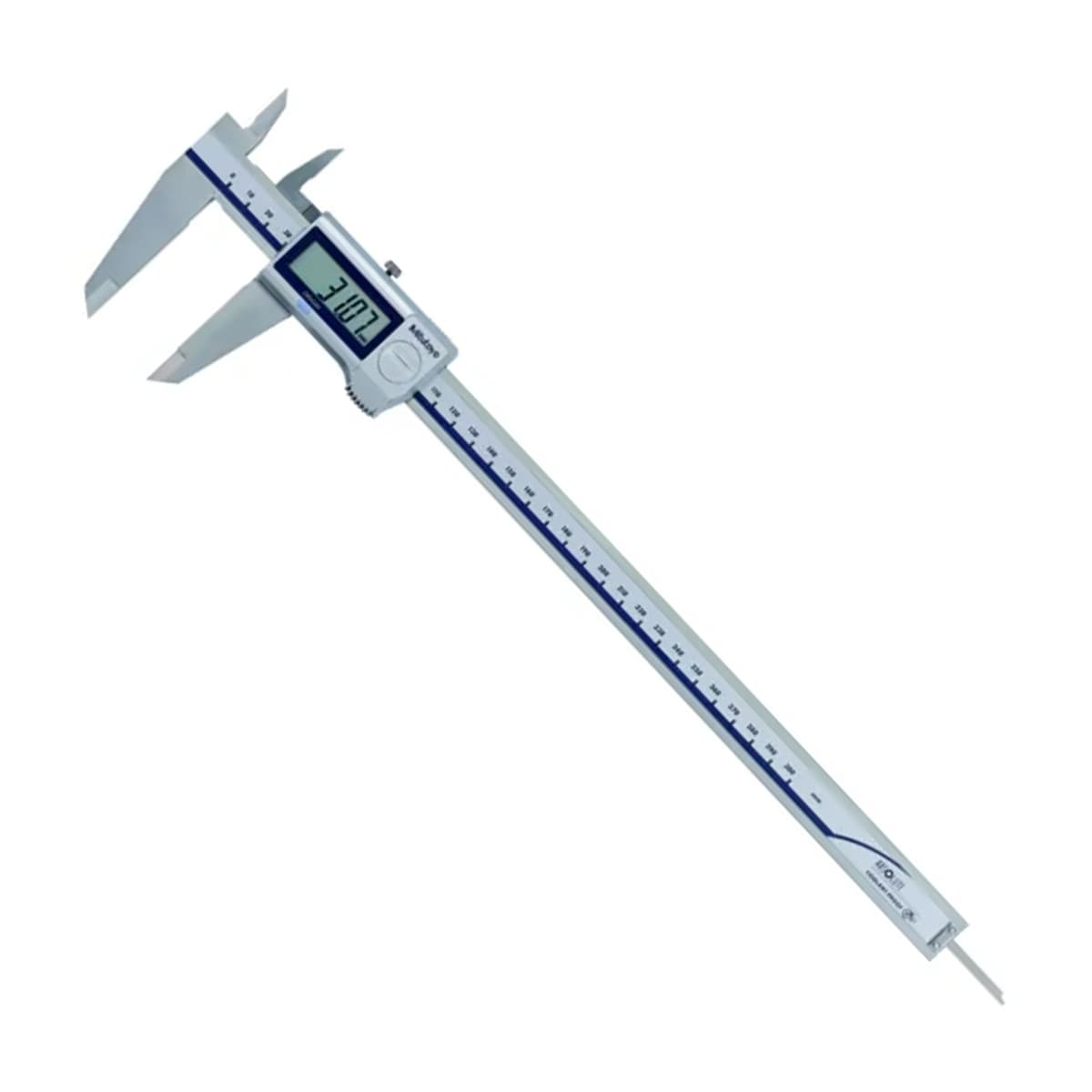 Mitutoyo 0 - 300 mm Absolute Digital Caliper without Data Output & Thumb Roller (IP67 Coolant-Proof), 500-708-20 — view 1
