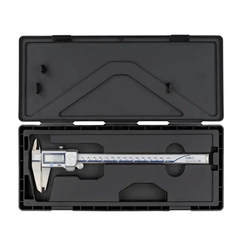 Mitutoyo 200 mm / 8 inch Absolute Digital Caliper with Carbide-tipped Jaws for OD & ID Measurement without SPC Data Output (IP67 Coolant-Proof), 500-734-20 — view 3