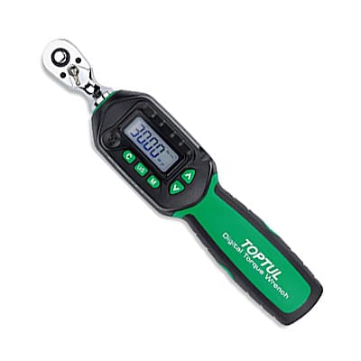 Toptul 1.5 - 30 Nm Digital Toque Wrench - Short Handle Type (1/2 Sq. Drive), DT-030S — view 1