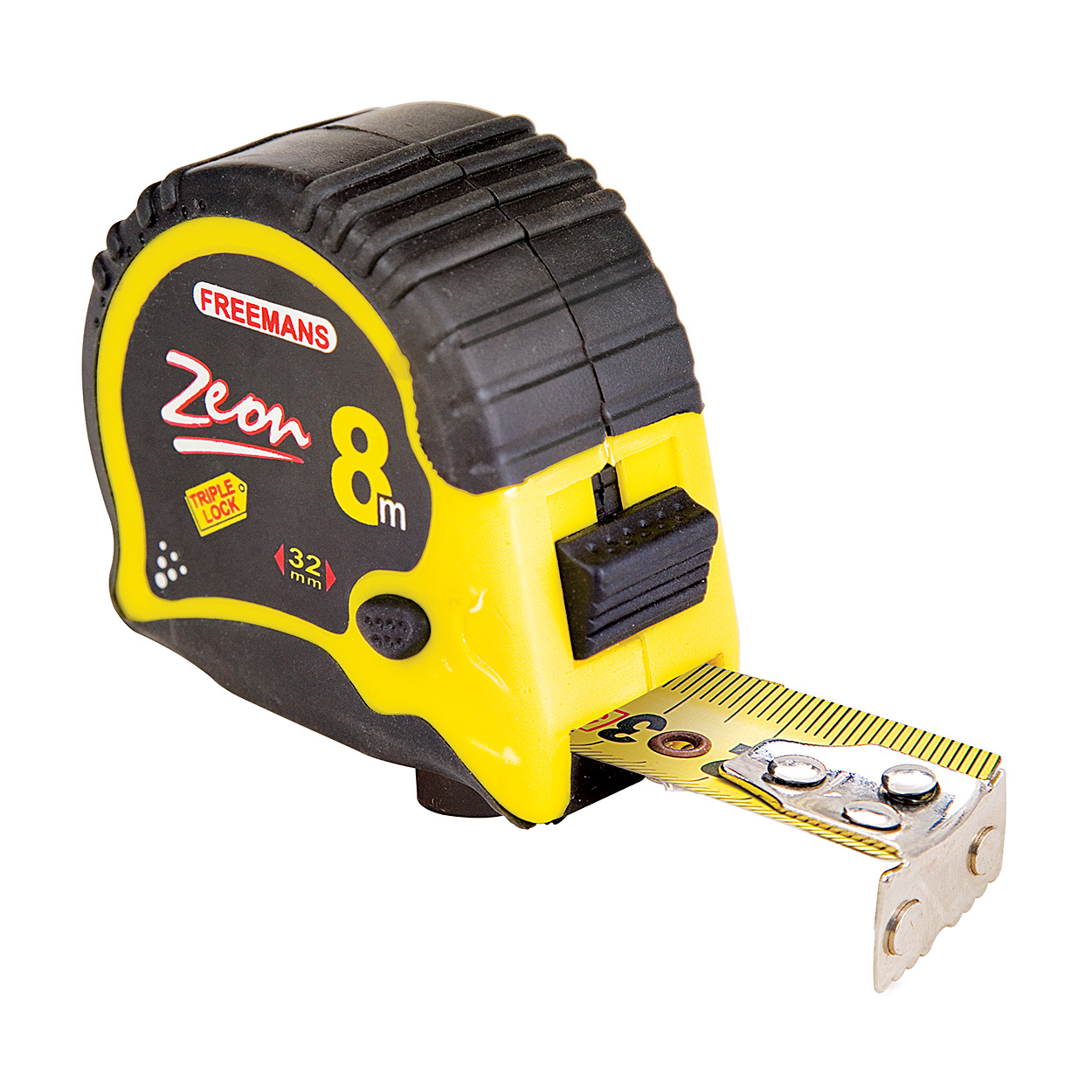 Freemans 3Mtr x 19mm Zeon Steel Tape With Belt Clip, ZN319