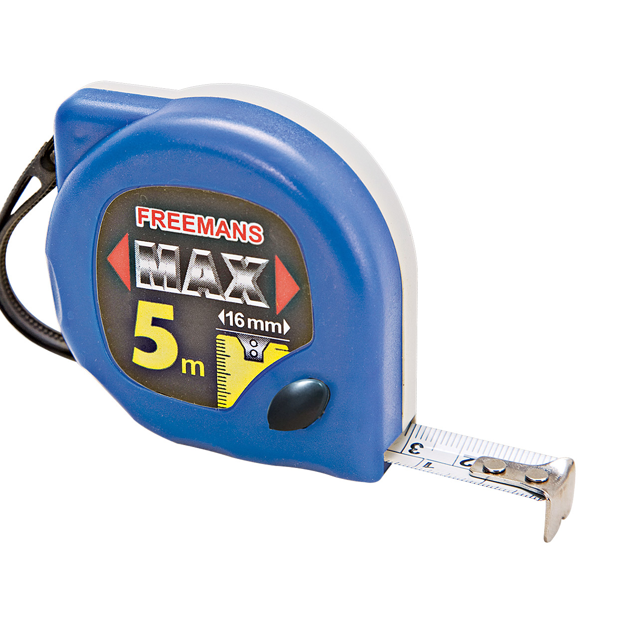 Freemans 5Mtr x 13mm Max Steel Tape Without Belt Clip, MX513