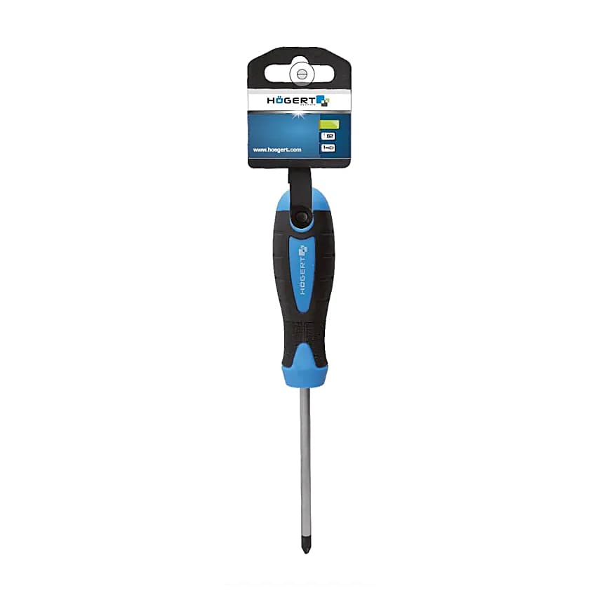 Hogert PH0 x 75 mm Blade Length Phillips Screwdriver, HT1S020 — view 2