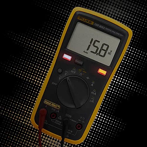 Fluke 15B Max-01 6000 Counts / 600V Economical Digital Multimeter With TL75 Test Leads — view 6