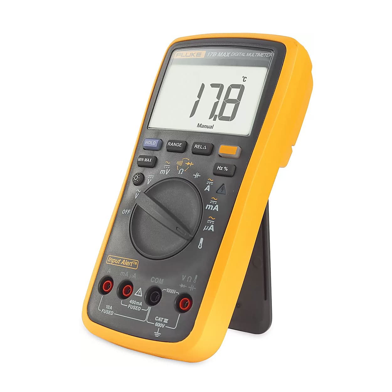 Fluke 17B Max-01 6000 Counts / 600V Digital Multimeter With TL75 Test Leads — view 2