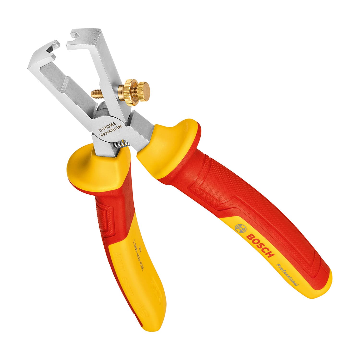 Bosch 6 inch / 160 mm VDE Universal Wire Stripper Plier, 1 600 A02 NE7 — view 1