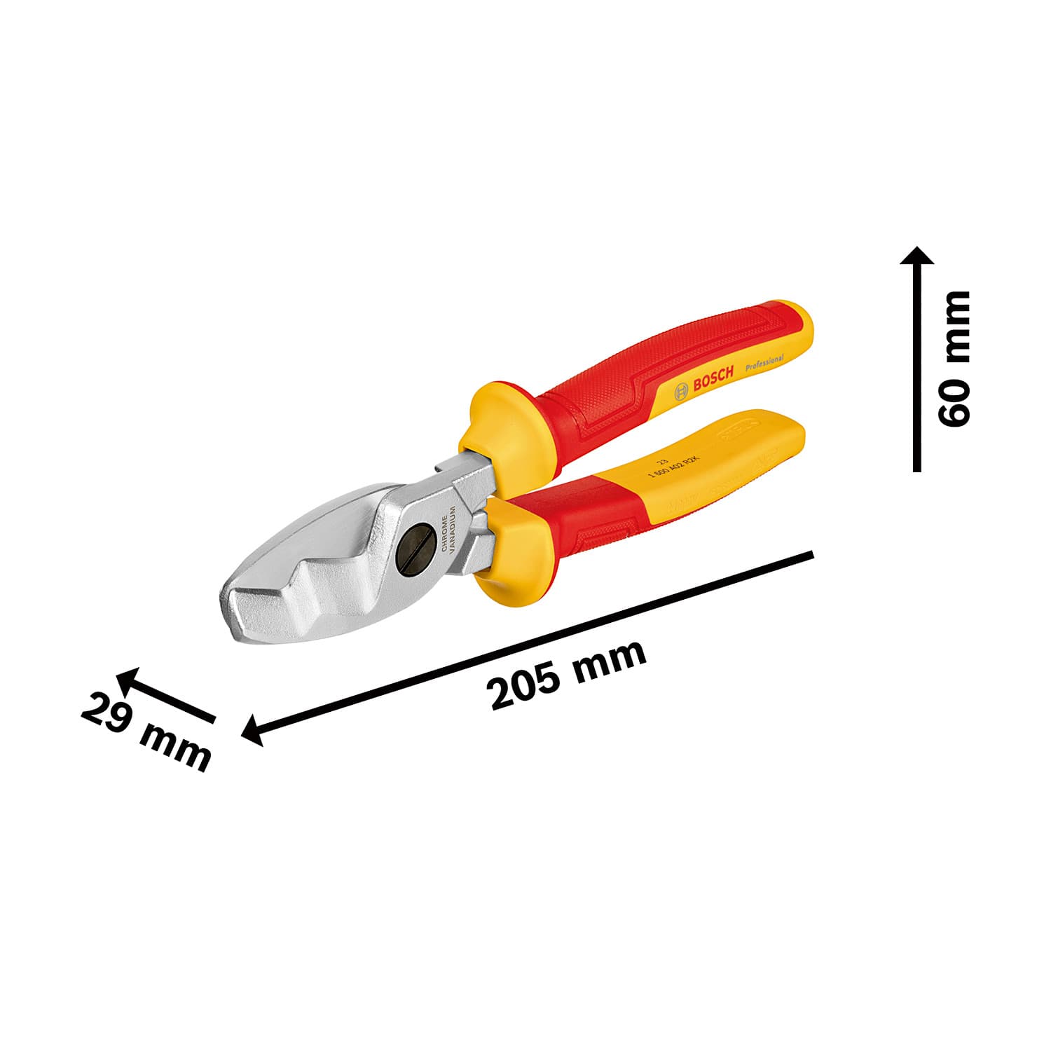 Bosch 200 mm / 8 inch Insulated Cable Shear, 1 600 A02 NF4 — view 2