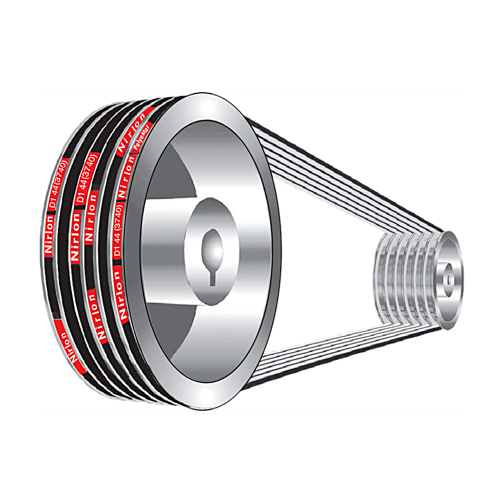 Spareage Nirlon B 77 / 2000 mm Pitch Length Classical Belt — view 2