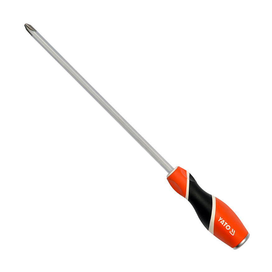 Yato PH3 x 250 mm Blade Length Go-Through Phillips Screwdriver, YT-25997