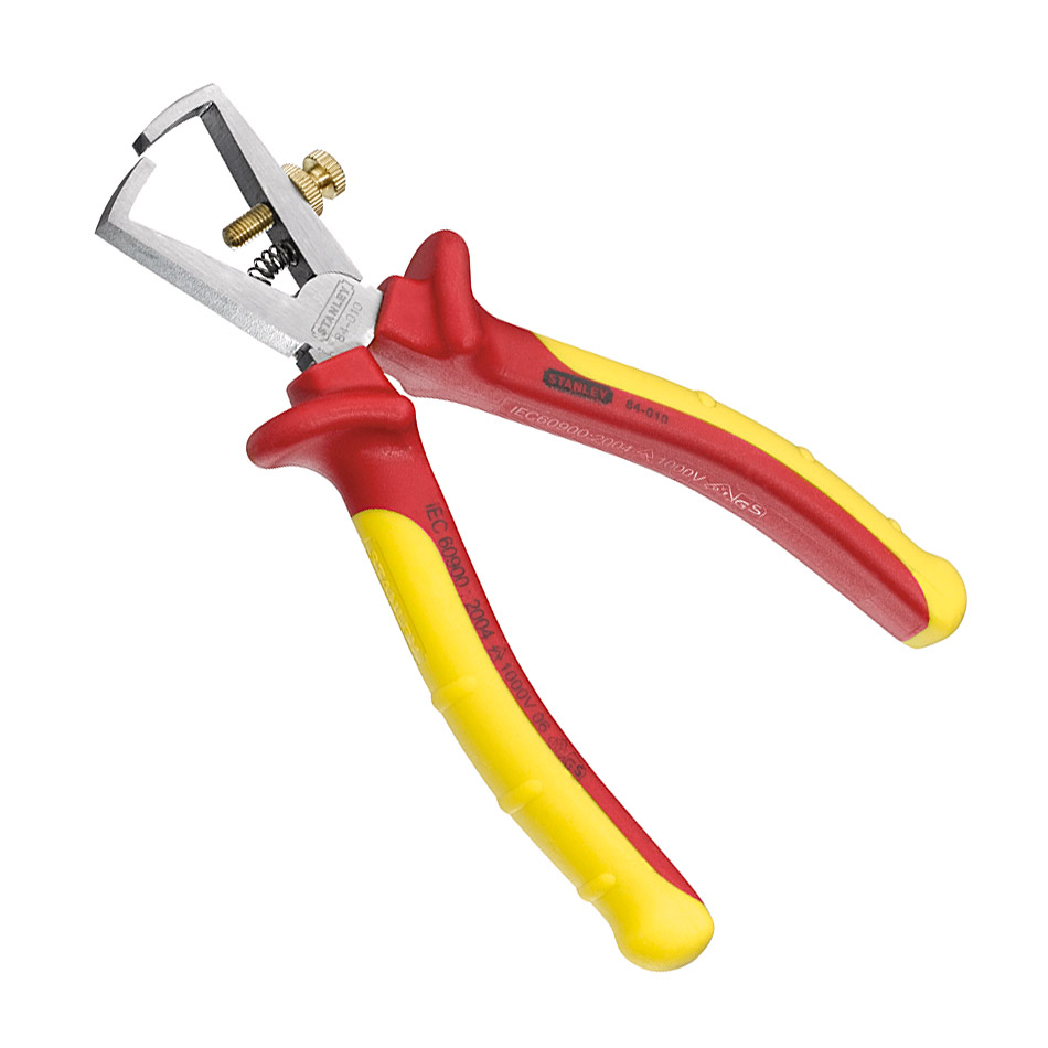 Stanley 7 inch / 170 mm VDE Wire Stripper Pliers, 84-010 — view 1