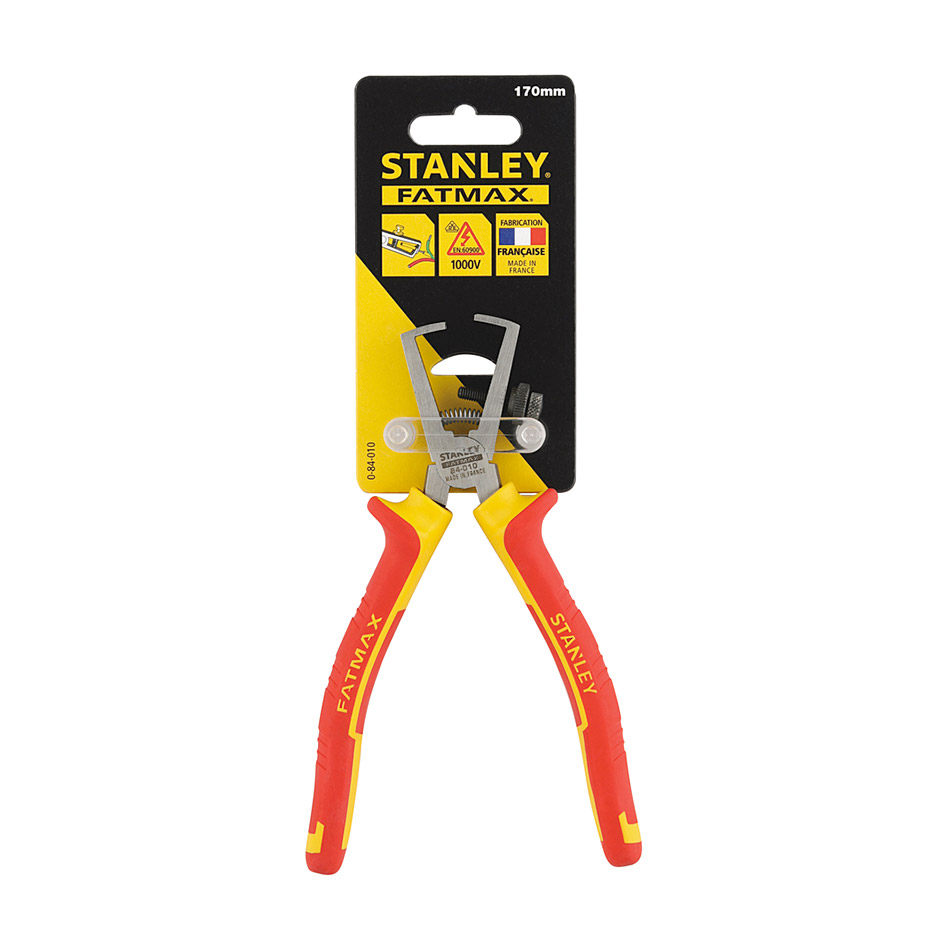Stanley 7 inch / 170 mm VDE Wire Stripper Pliers, 84-010 — view 2