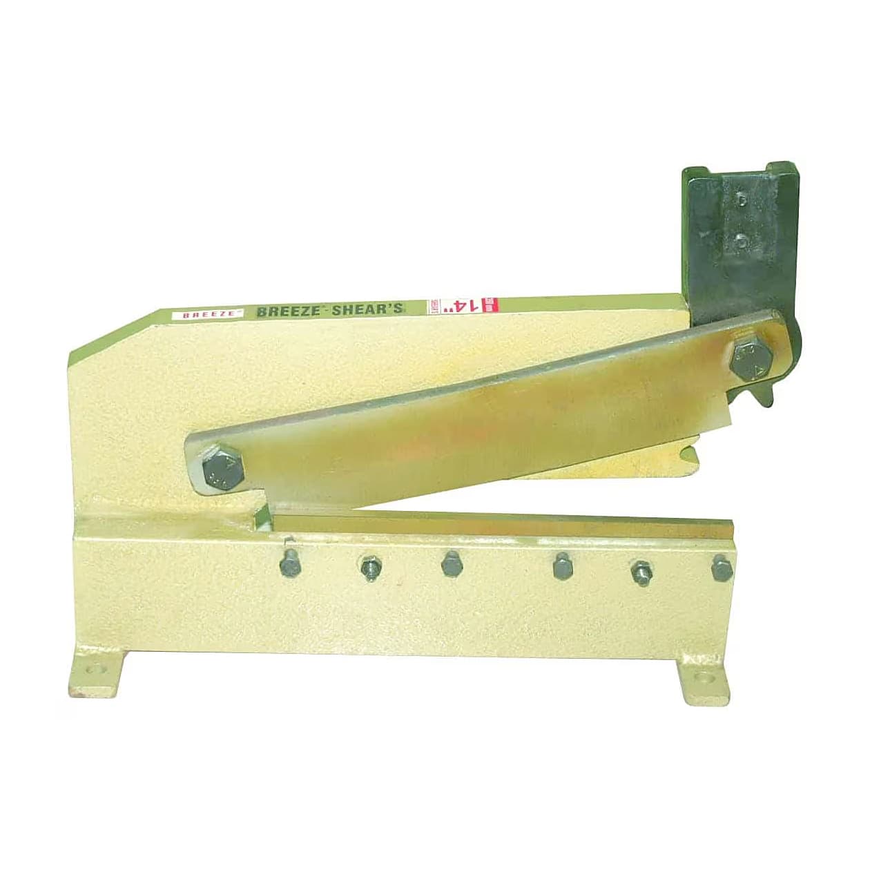 Breeze 350 mm Blade Length / 3 mm Cutting Capacity Hand Lever Shearing Machine (HSS Type), B-HSS-14G