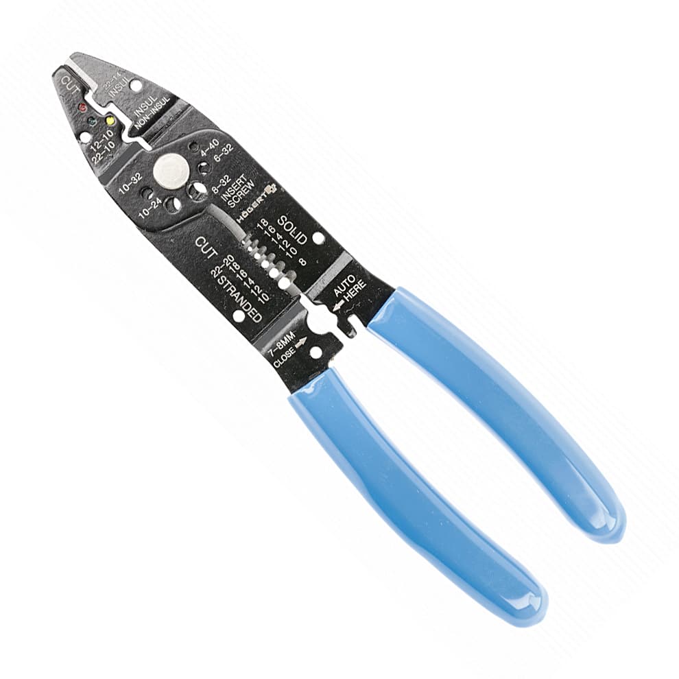 Hogert 9 inch / 215 mm Insulated Wire Stripper Plier, HT1P220 — view 1