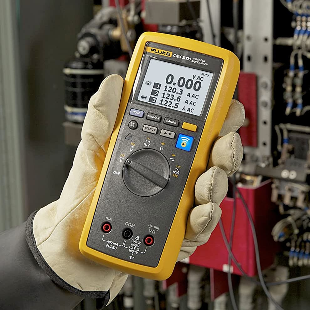 Fluke CNX 3000 6000 Counts / 1000 V DC Or AC RMS Wireless Digital Multimeter — view 3