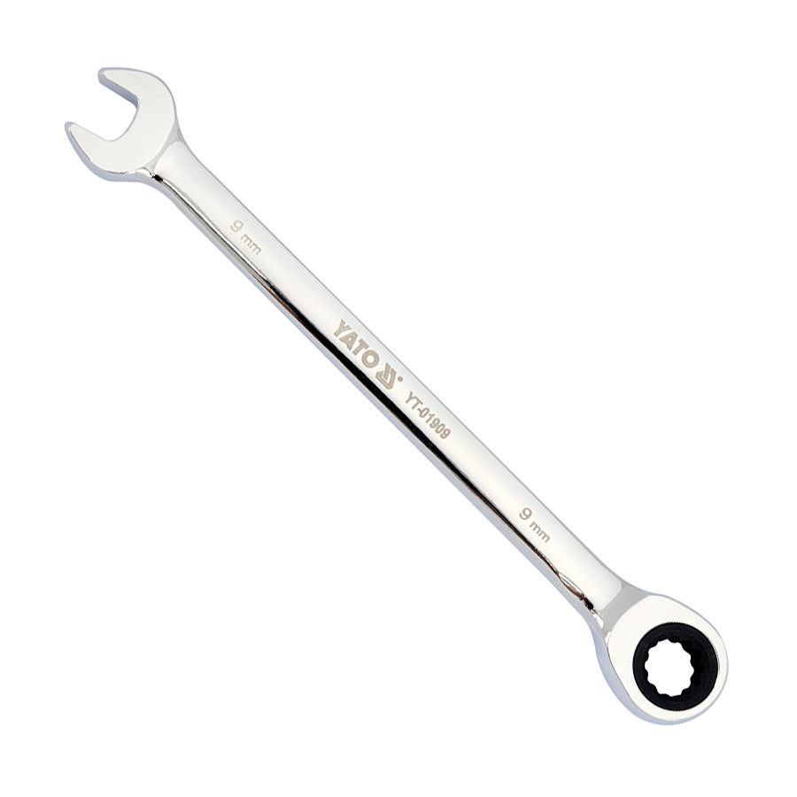 Yato 9 mm Combination Ratchet Wrench, YT-01909