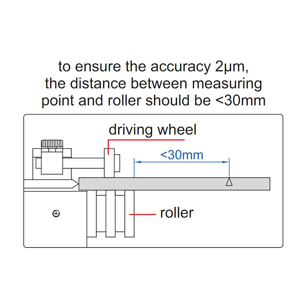 Insize 8 - 80 mm Concentricity Gauge without Dial test indicator, 4725-80 — view 4