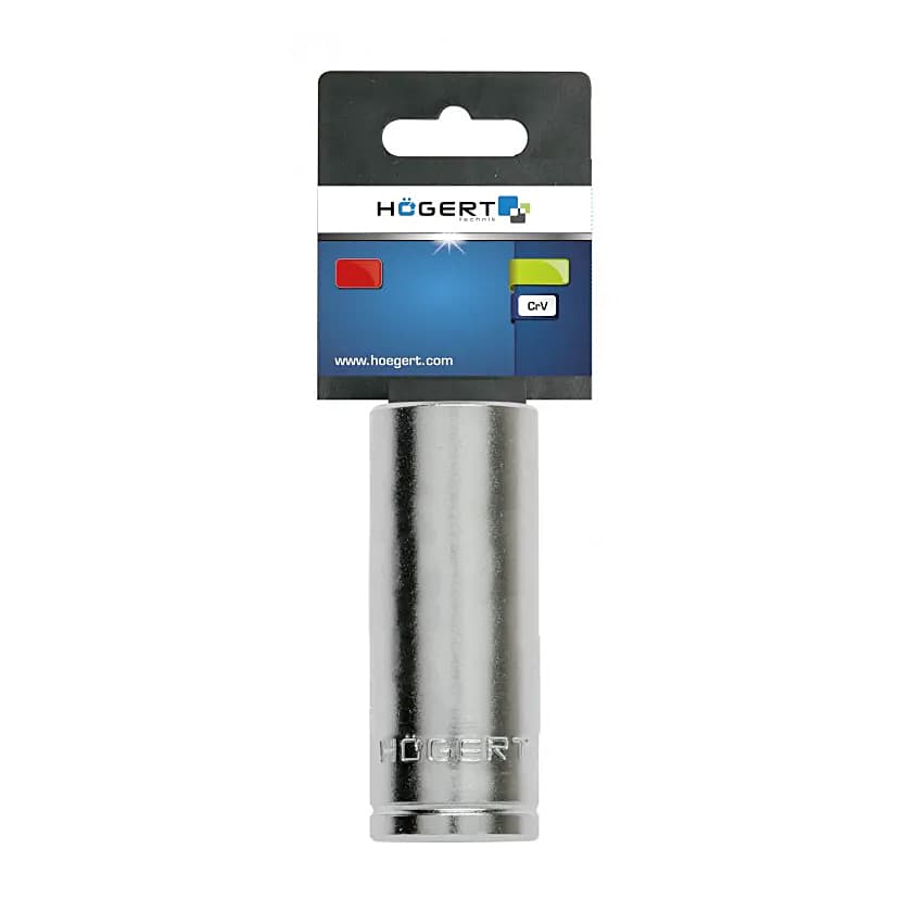 Hogert 13 mm, 3/8 Inch Sq. Drive Hexagon Socket (Long), HT1A163 — view 2