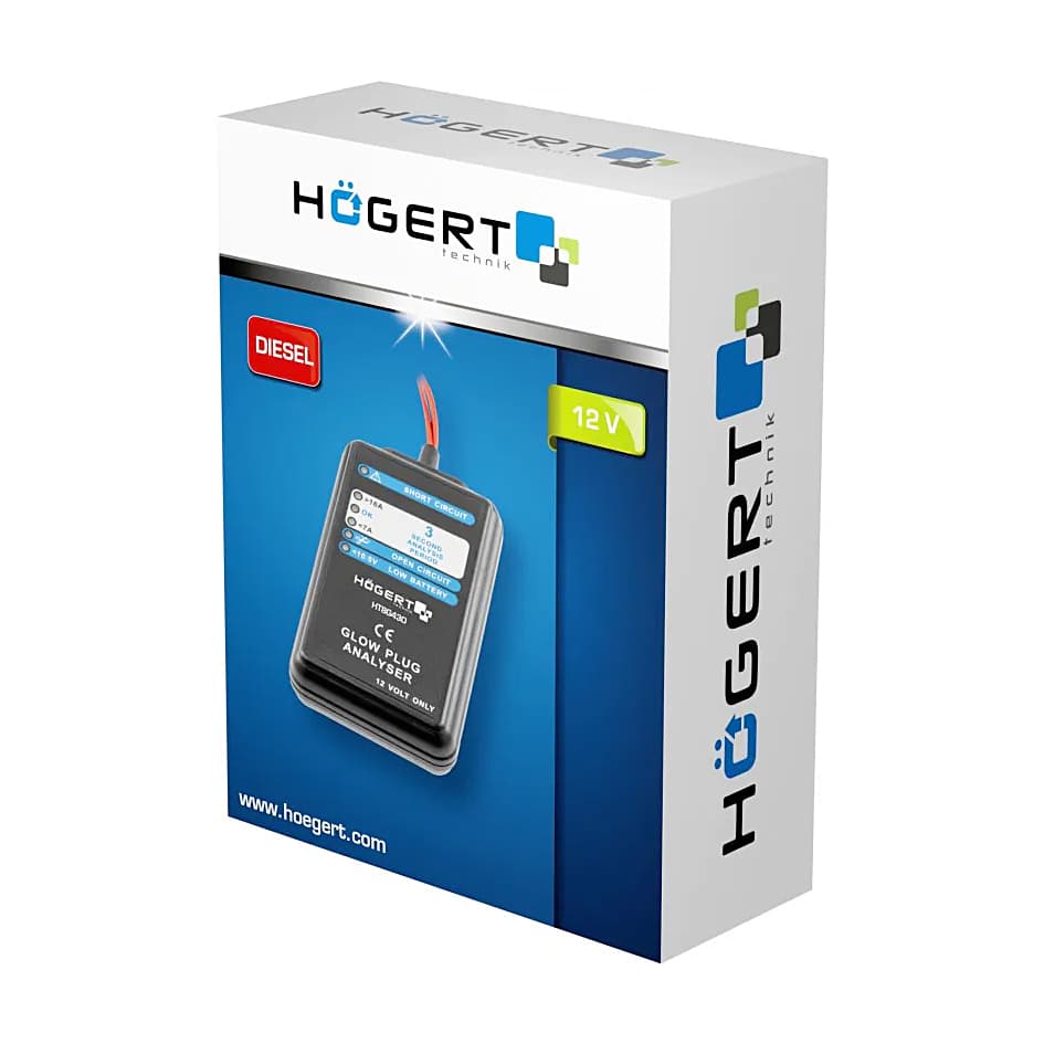 Hogert 12V Glow Plug Analyser, HT8G430 — view 2