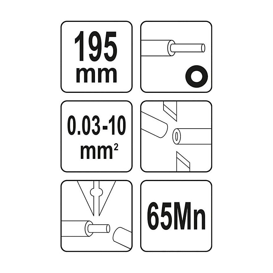 Yato 8 inch / 195 mm Automatic Insulation Wire Stripper , YT-22753 — view 3