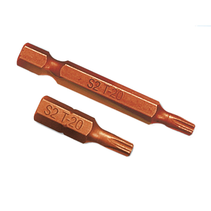 Taparia T10 x 25 mm Length Torx Head Screw Driver Bits (Pack of 50 Pcs), SBT 2510