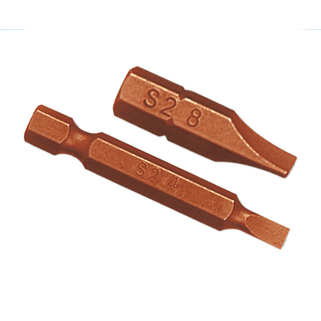 Taparia 50 mm (Length) x 5 mm (Blade Dia.) Flat Head Screw Driver Bits (Pack of 50 Pcs), SBF 505