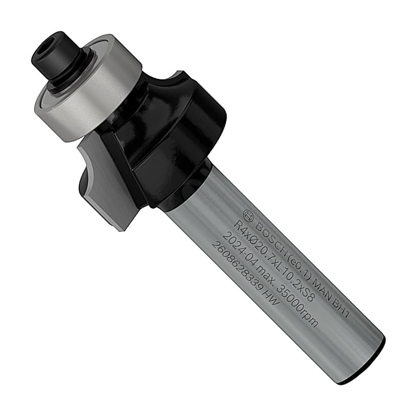 Bosch 20.7 mm Pro Router Bit (Rounding Over Bit), 2 608 628 339