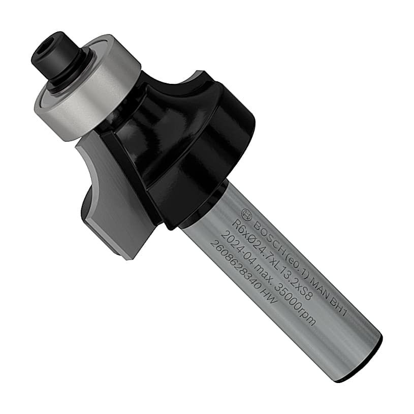 Bosch 24.7 mm Pro Router Bit (Rounding Over Bit), 2 608 628 340