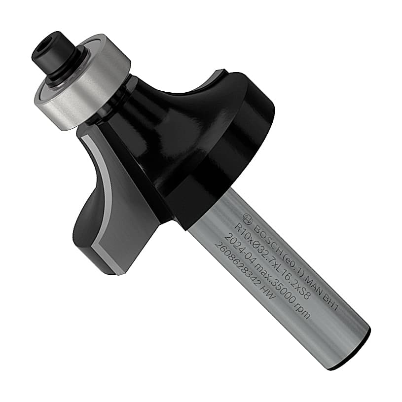 Bosch 32.7 mm Pro Router Bit (Rounding Over Bit), 2 608 628 342