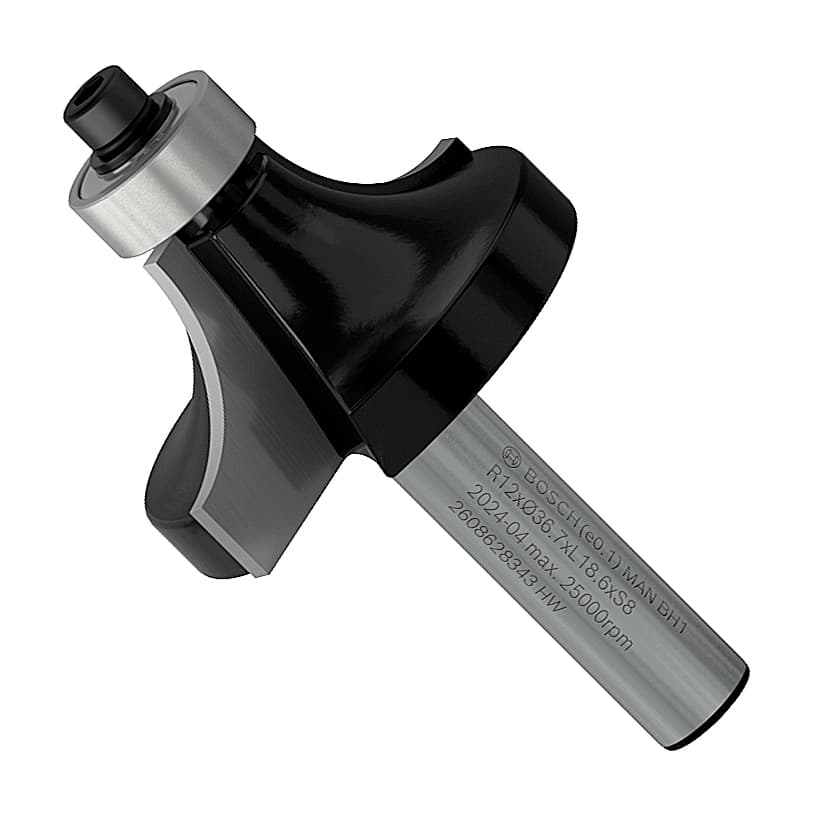 Bosch 36.7 mm Pro Router Bit (Rounding Over Bit), 2 608 628 343