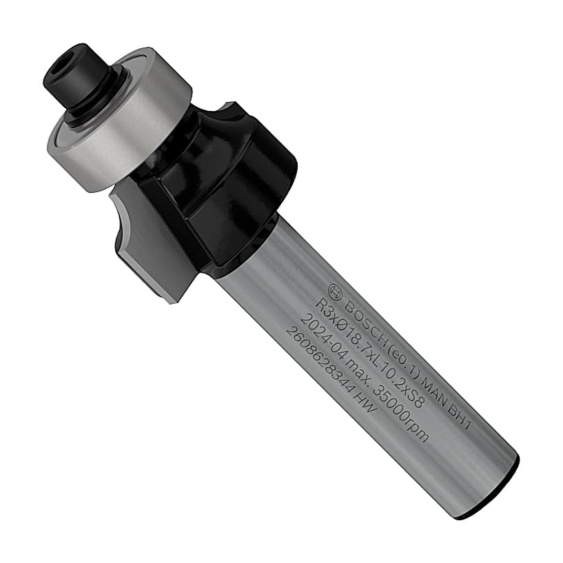 Bosch 18.7 mm Pro Router Bit (Rounding Over Bit), 2 608 628 344
