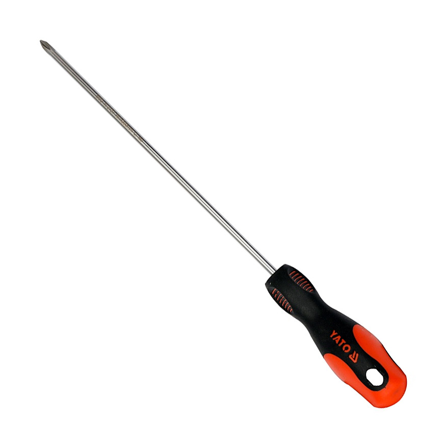 Yato PH2 x 100 mm Blade Length Phillip Screw Driver, YT-2776
