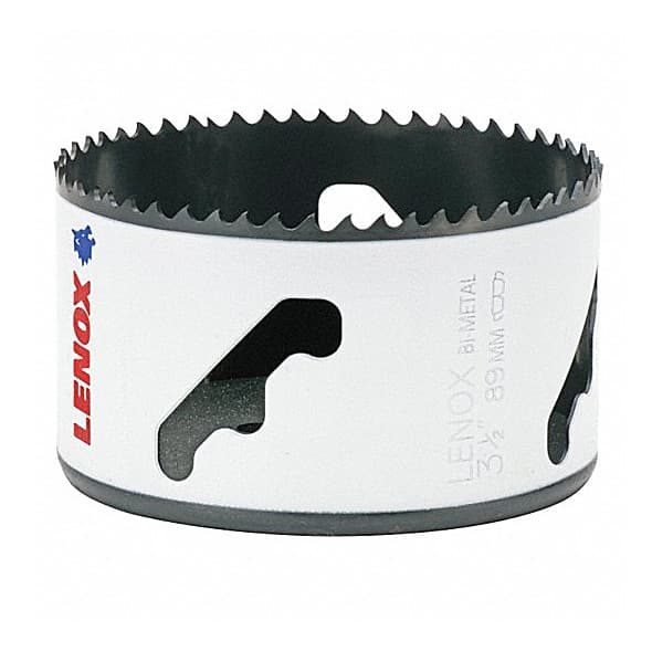 Lenox 89 mm / 3-1/2 inch Bi-Metal Speed Slot Hole Saw With T3 Technology, 3005656L