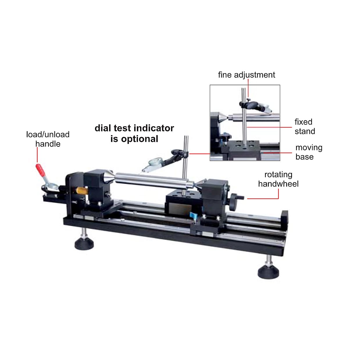 Insize 300 mm Bench Center without Dial Test Indicator, 4738-300 — view 2
