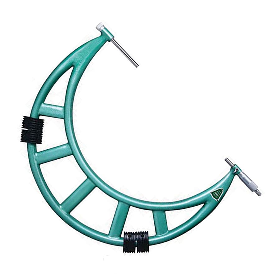 Insize 300 - 400 mm Outside Micrometer Interchangeable Anvils (Type B), 3206-400 — view 1