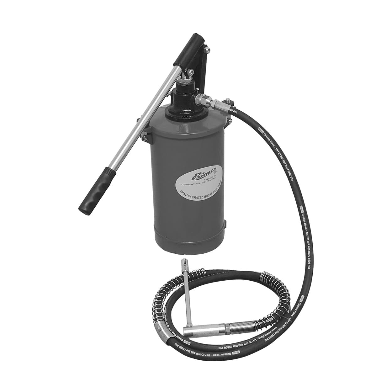 Prima 25 Kg Hand Operated Bucket Grease Pump Without Trolley, RMI-BGP-25
