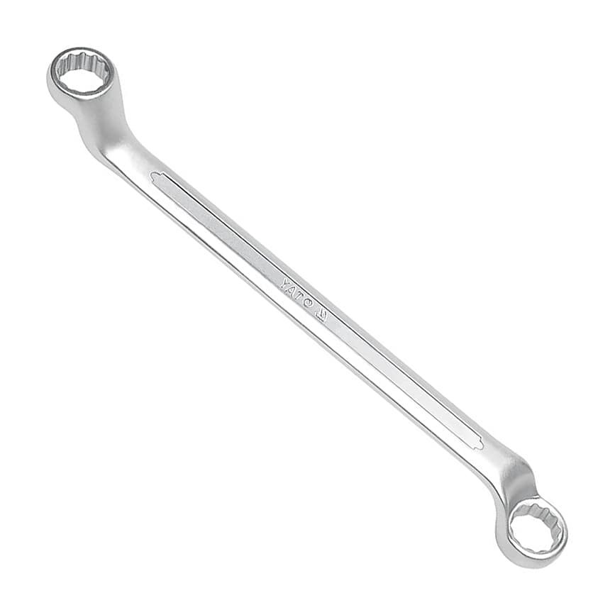 Yato 19 x 21 mm Bi-Hexagonal Ring Spanner, YT-00861
