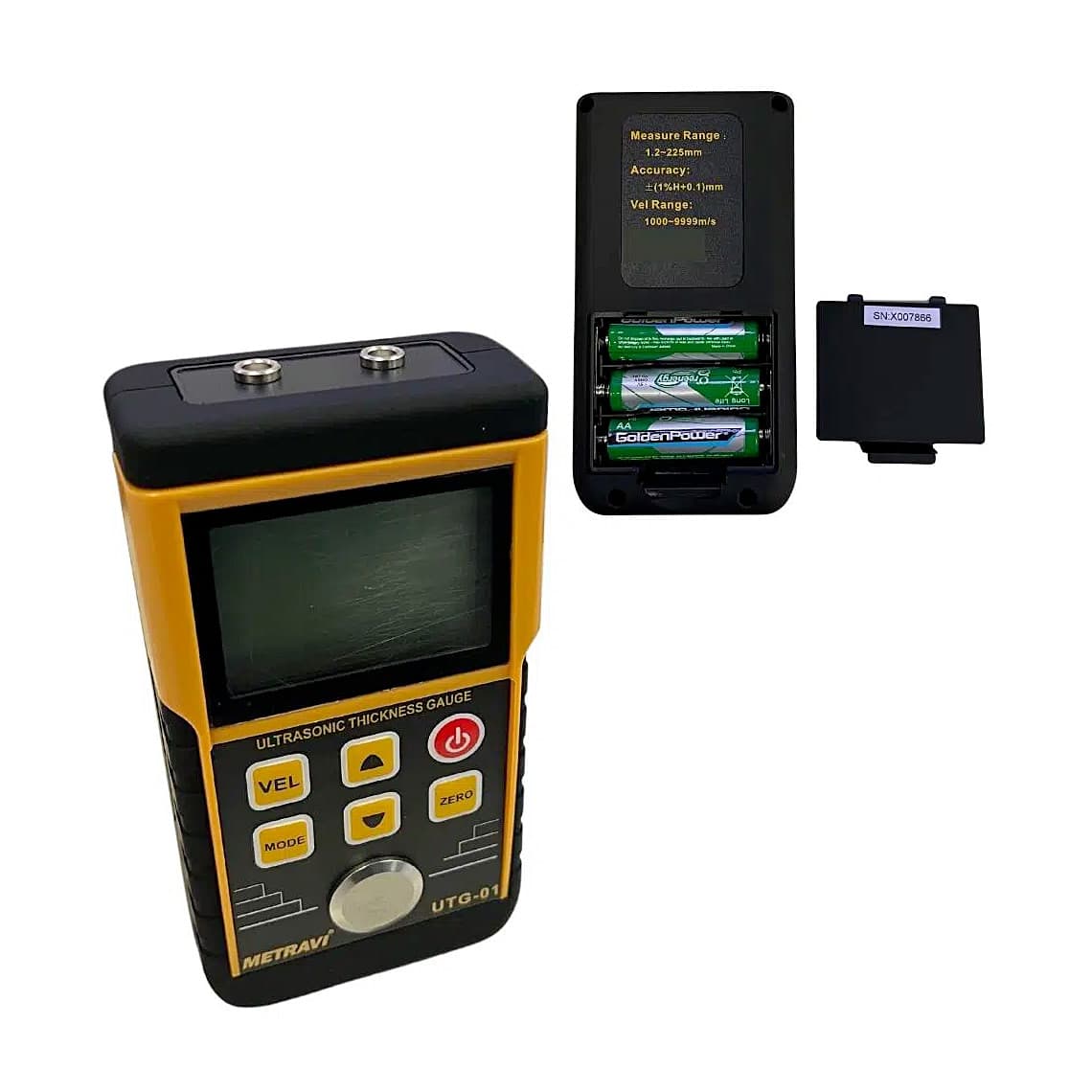 Metravi 200 mm Ultrasonic Thickness Gauge, UTG-01 — view 5