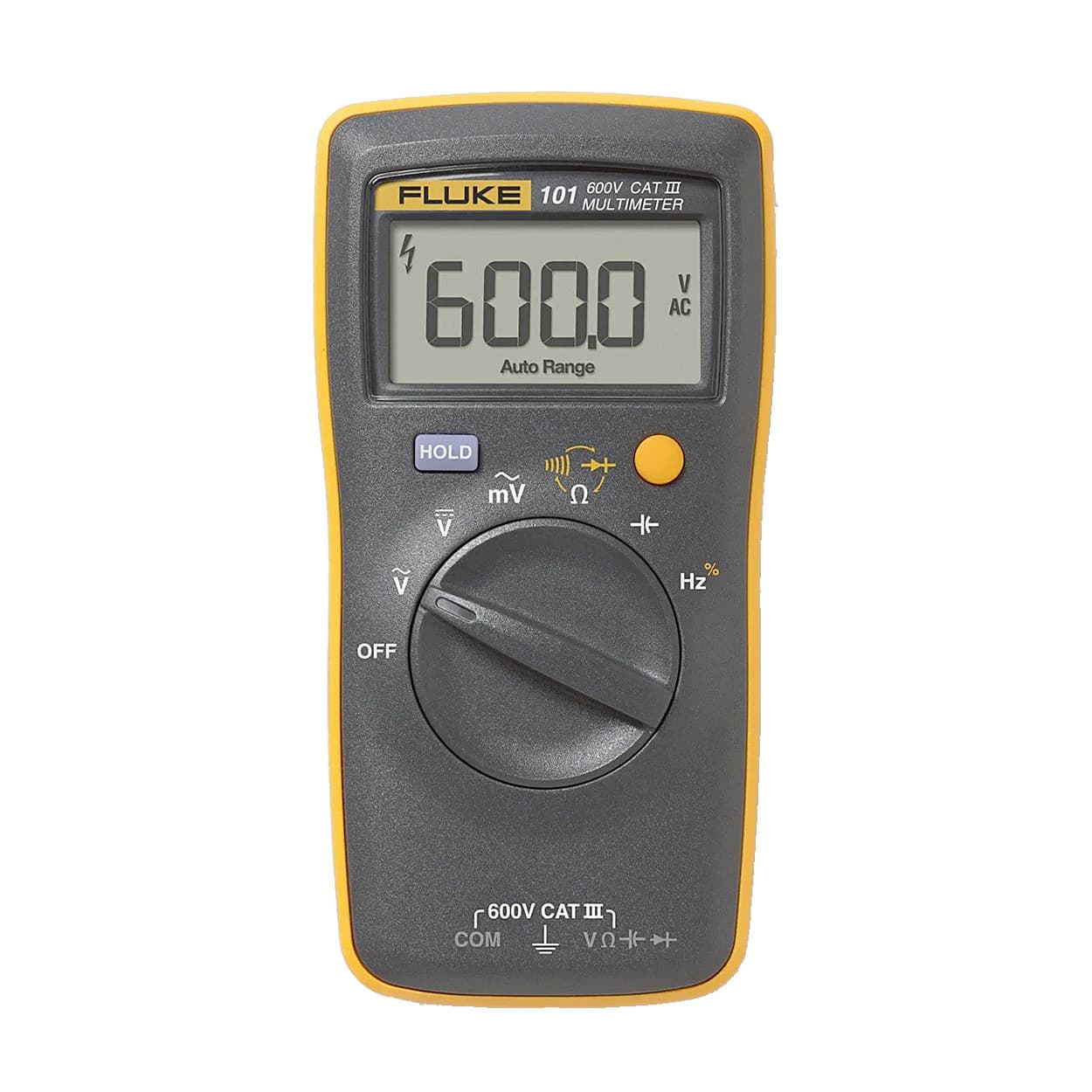 Fluke 101 600V Digital Multimeter with Stand — view 1