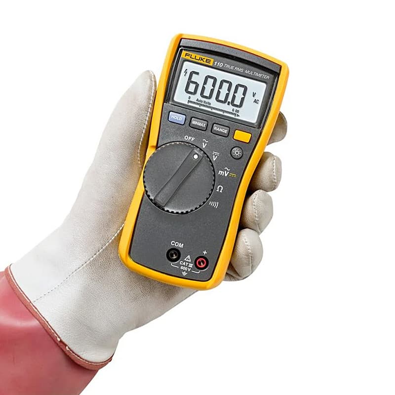 Fluke 110 6000 Counts / 600V True-RMS Digital Multimeter — view 4