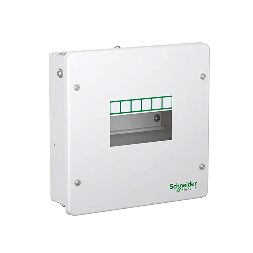 Schneider Electric 6 Way Single Door - SPN DBs (IP30), A9HSNS06