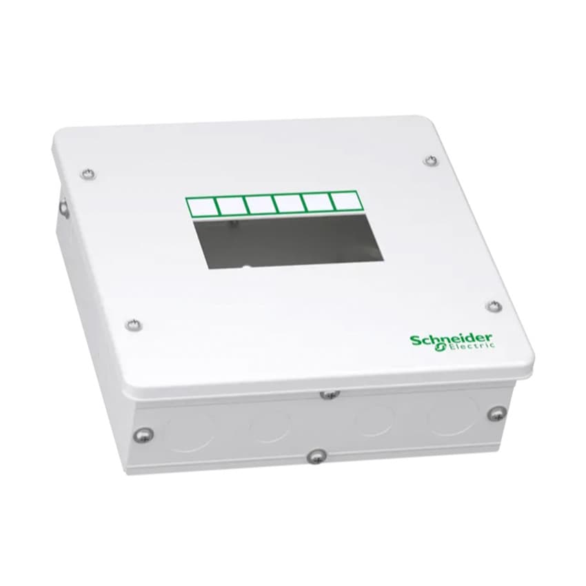 Schneider Electric 6 Way Single Door - SPN DBs (IP30), A9HSNS06