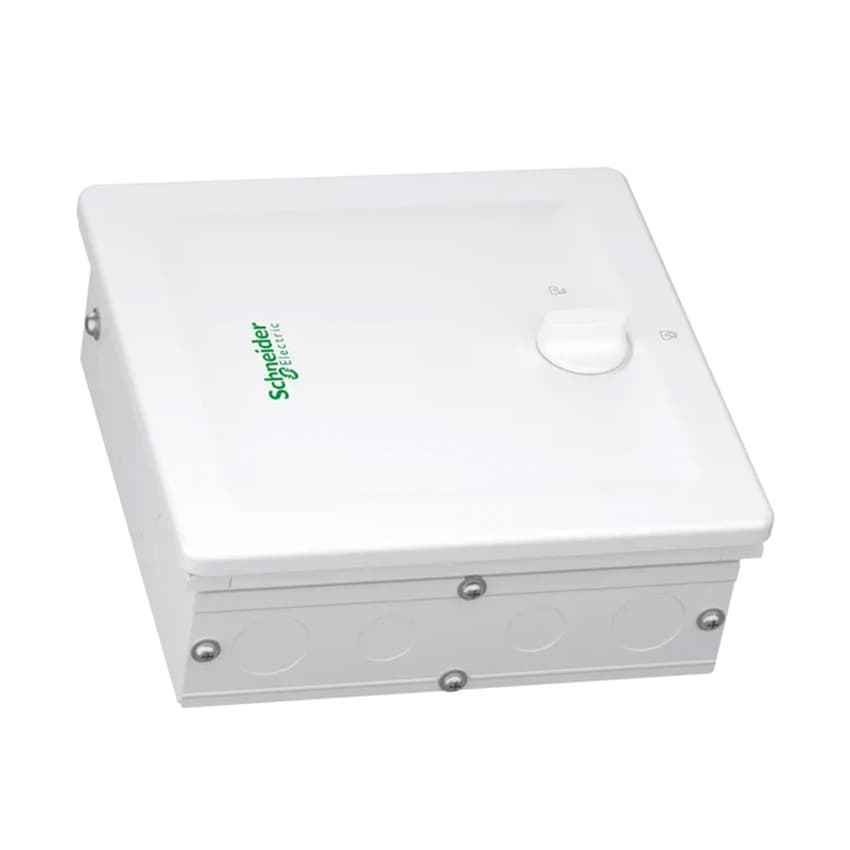 Schneider Electric 6 Way Double Door Metal - SPN DBs (IP43), A9HSND06 — view 3