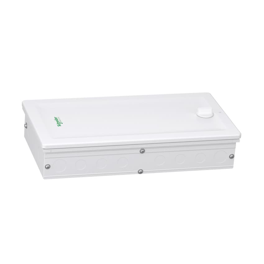 Schneider Electric 18 Way Double Door Metal - SPN DBs (IP43), A9HSND18